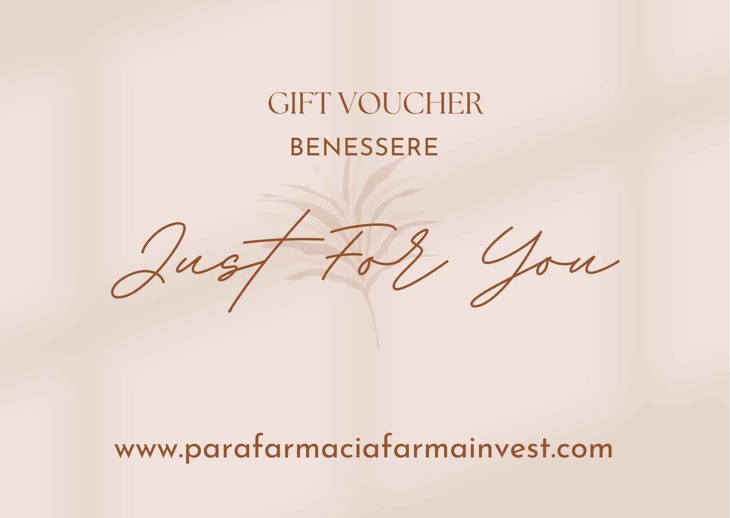 GIFT CARD BENESSERE