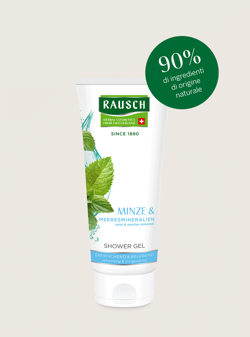 SHOWER GEL alla menta