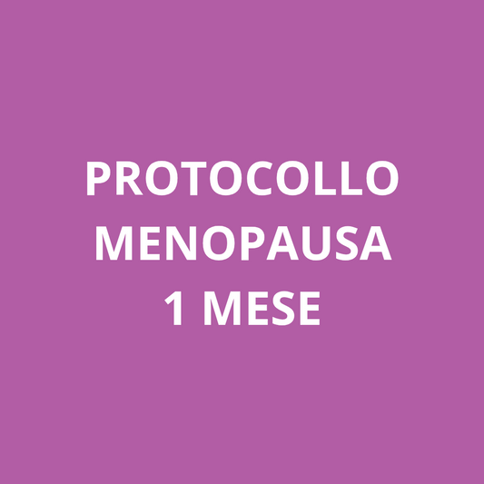 PROTOCOLLO MENOPAUSA 1 MESE