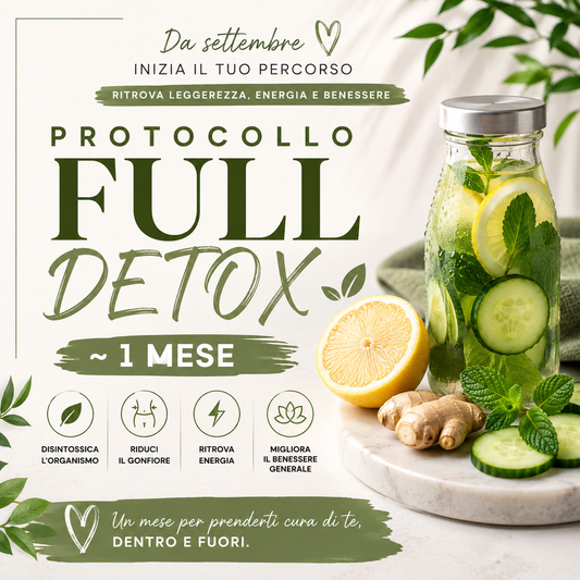 PROTOCOLLO FULL DETOX  1 MESE