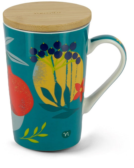 Neavita Infusiera Verde Tappo Legno