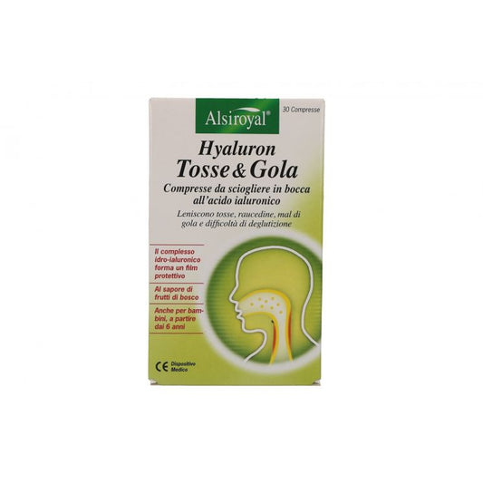 HYALURON TOSSE & GOLA 30 COMPRESSE