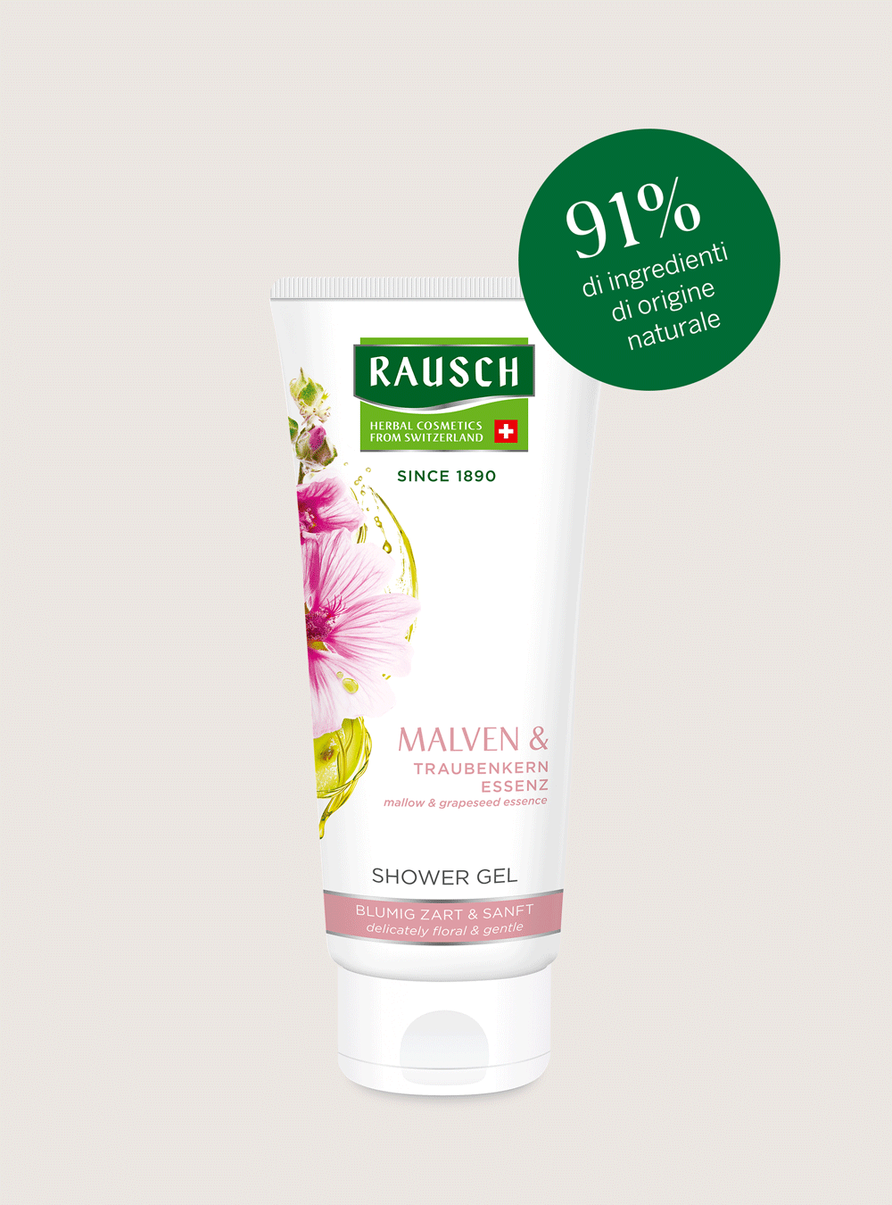 SHOWER GEL alla malva